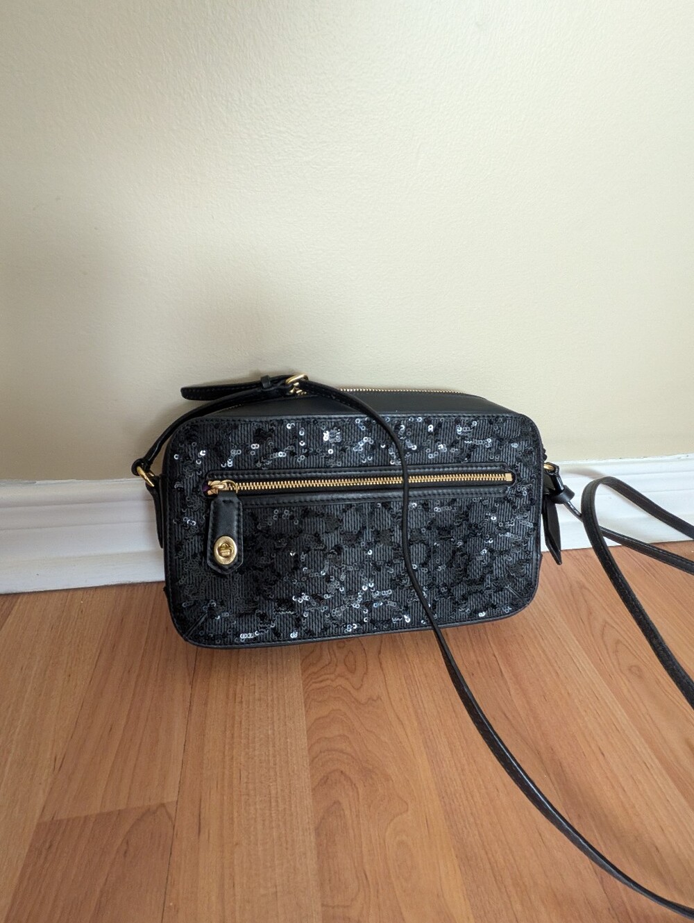 Coach Sequin Crossbody Purse